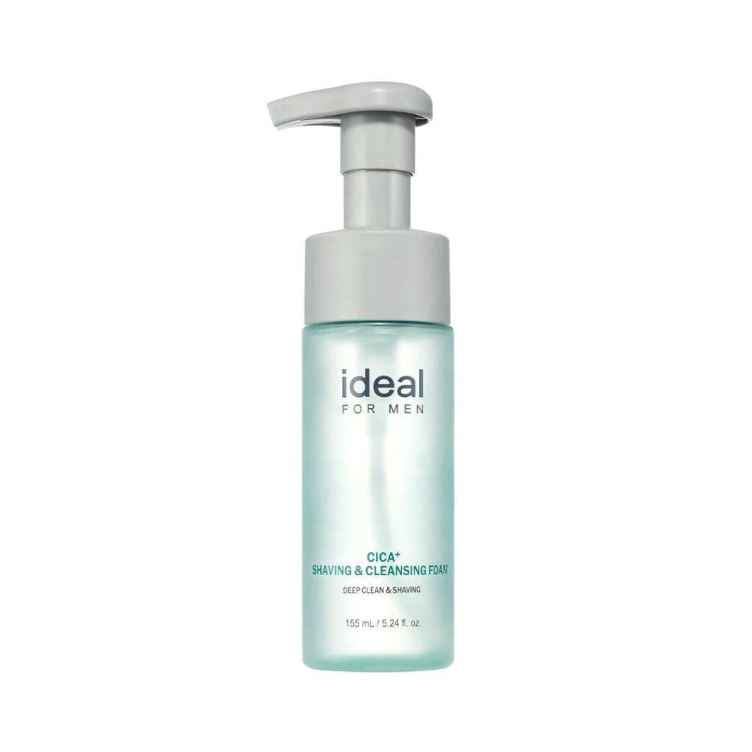 ideal-for-men-cica-plus-shaving-cleansing-foam-155ml 1