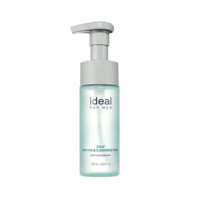 IDEAL FOR MEN Cica+ 剃鬚潔面二合一泡沫 155ml