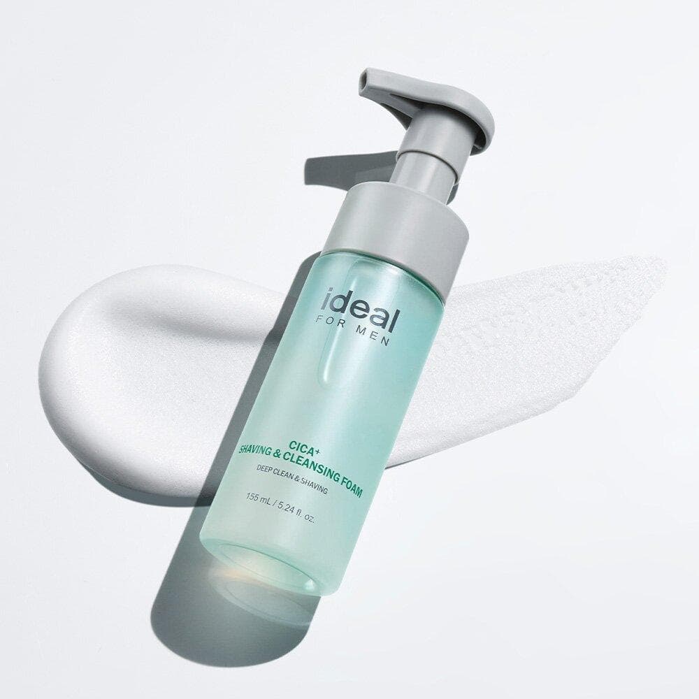 ideal-for-men-cica-plus-shaving-cleansing-foam-155ml 2
