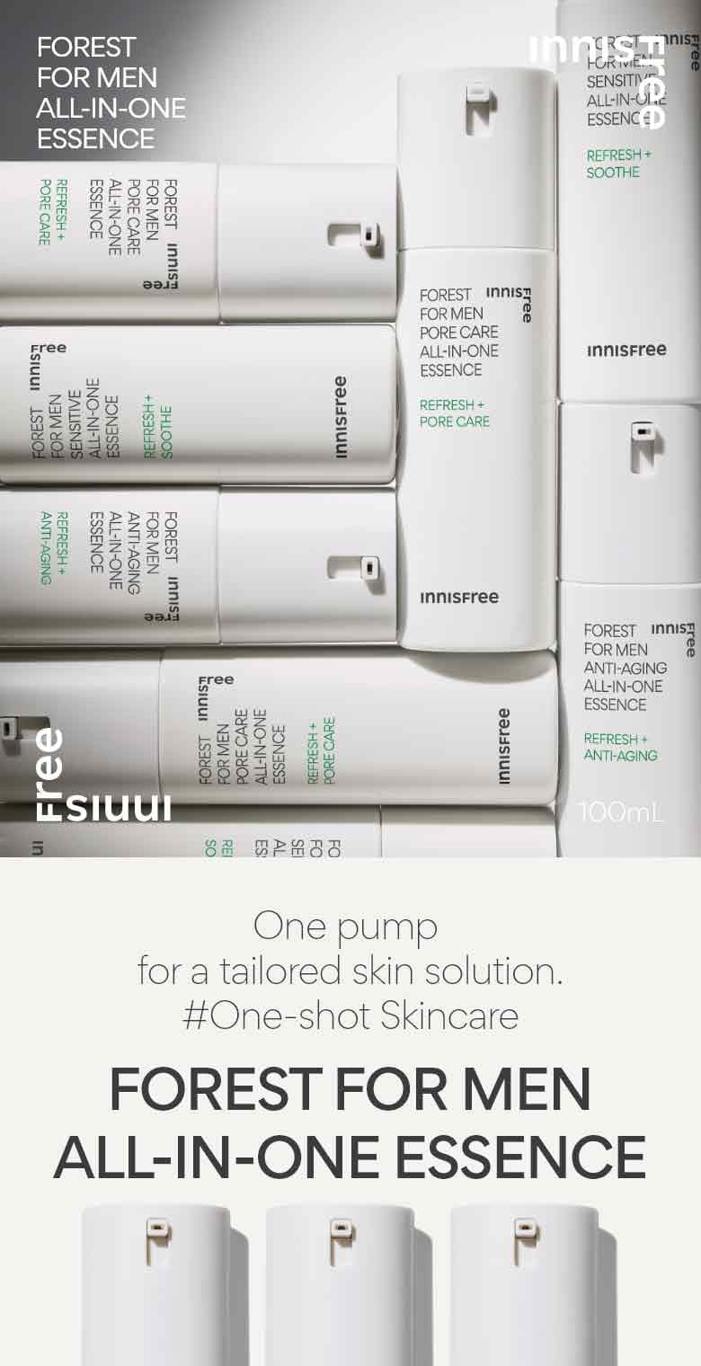 Innisfree 森林男士毛孔全效精華 100ml