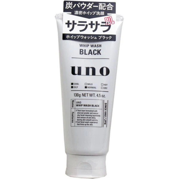 UNO 碳黑控油洗面乳 130g