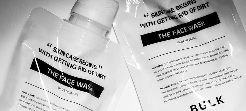BULK HOMME THE FACE WASH 男士濃密泡洗顏