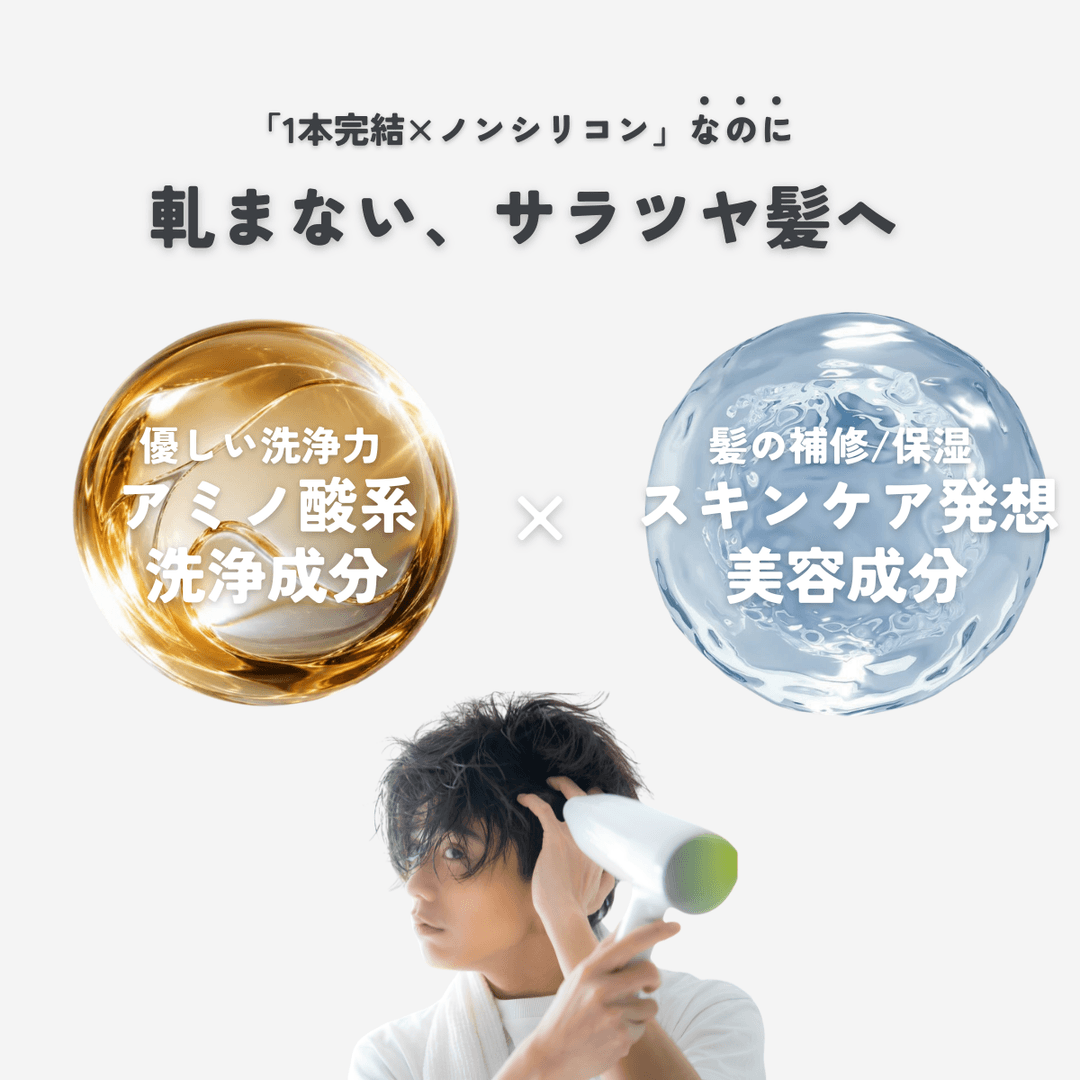 KAKTAS Styling Zero Hair & Body Wash 頭髮・面部・身體沐浴露