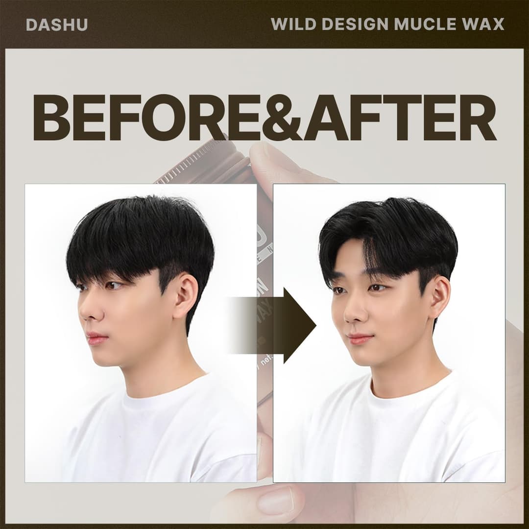 DASHU Wild Design Mucle Wax 泥感髮蠟 100ml 說明圖 3